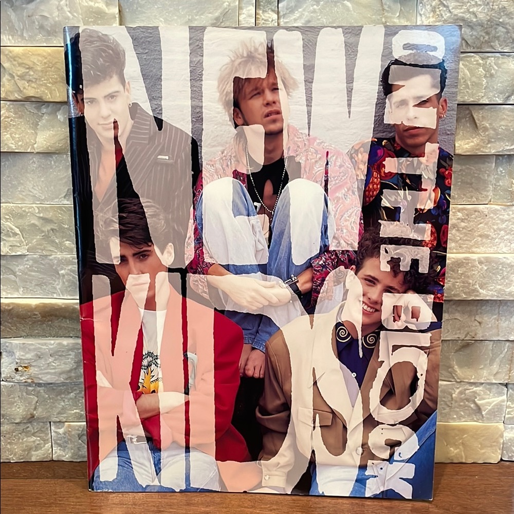 New Kids on the Block Concert Program Book Magic Summer